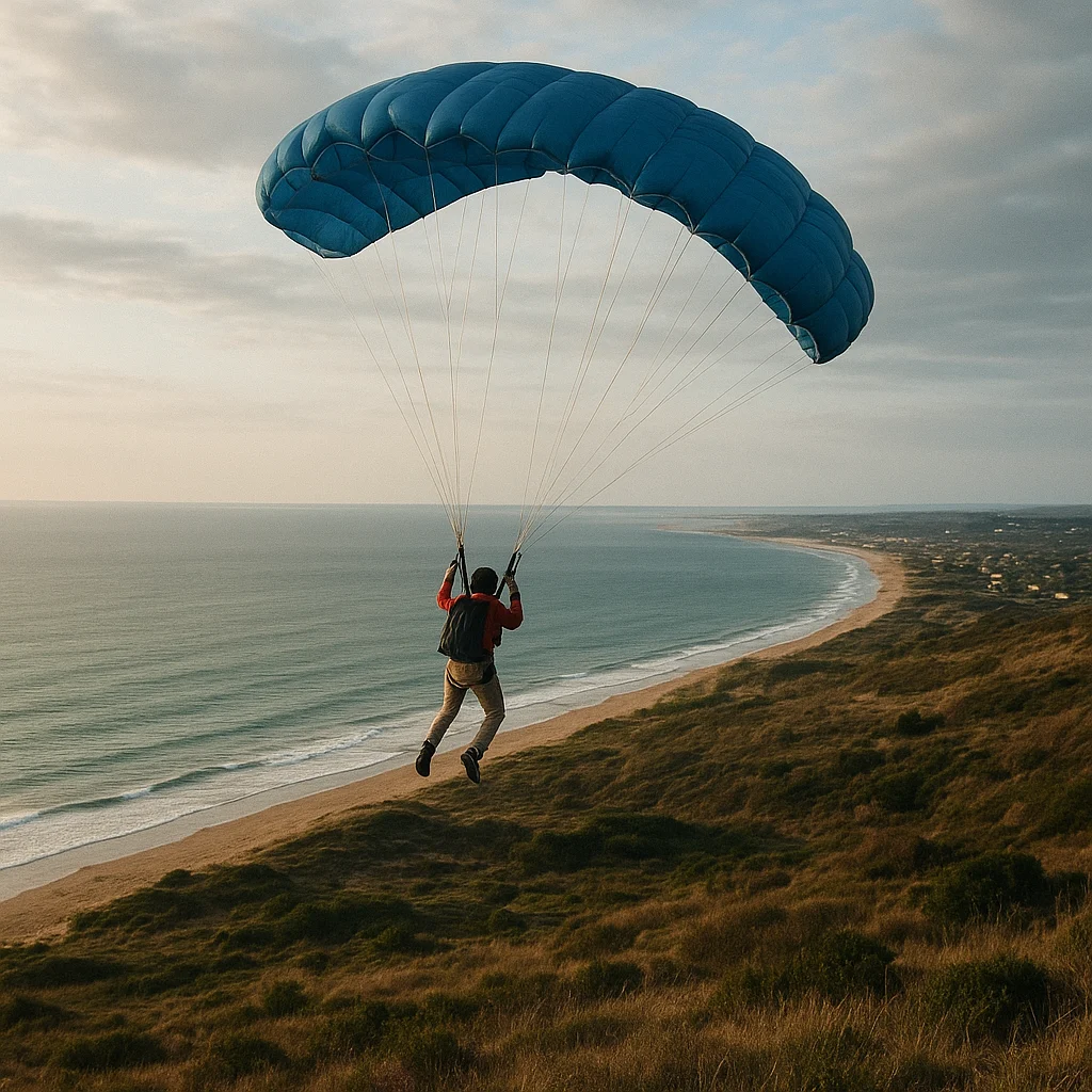 baptême saut en parachute