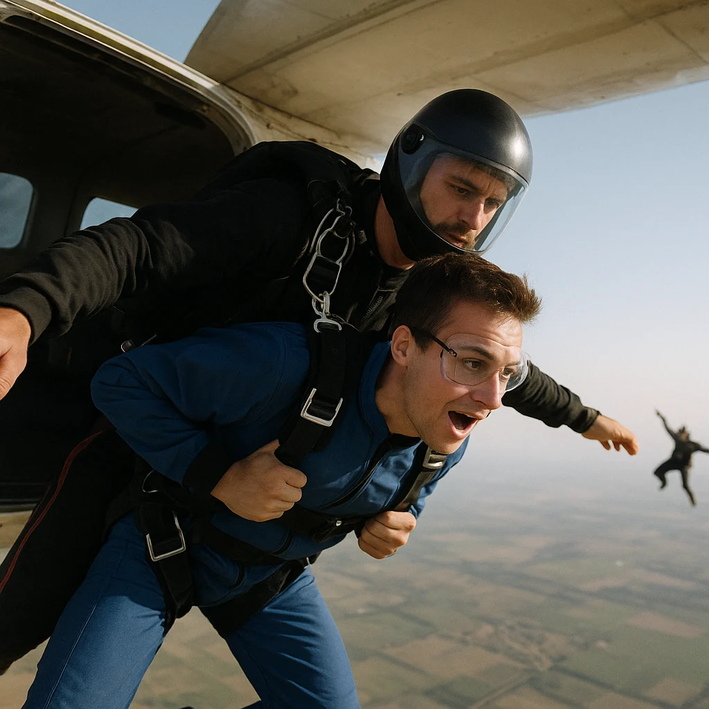 où faire un saut en parachute