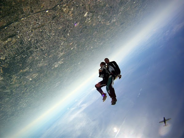 Saut en parachute Merville
