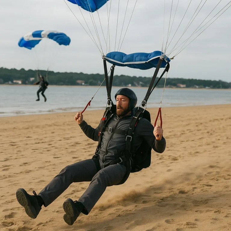 saut en parachute Arcachon