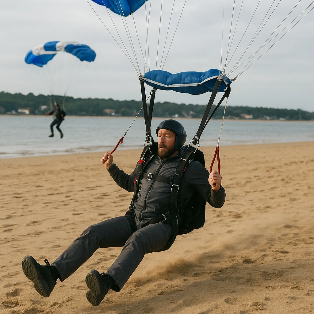 saut en parachute Arcachon