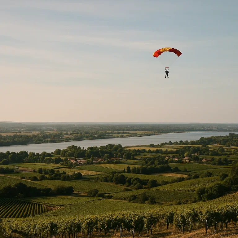 saut en parachute Bordeaux