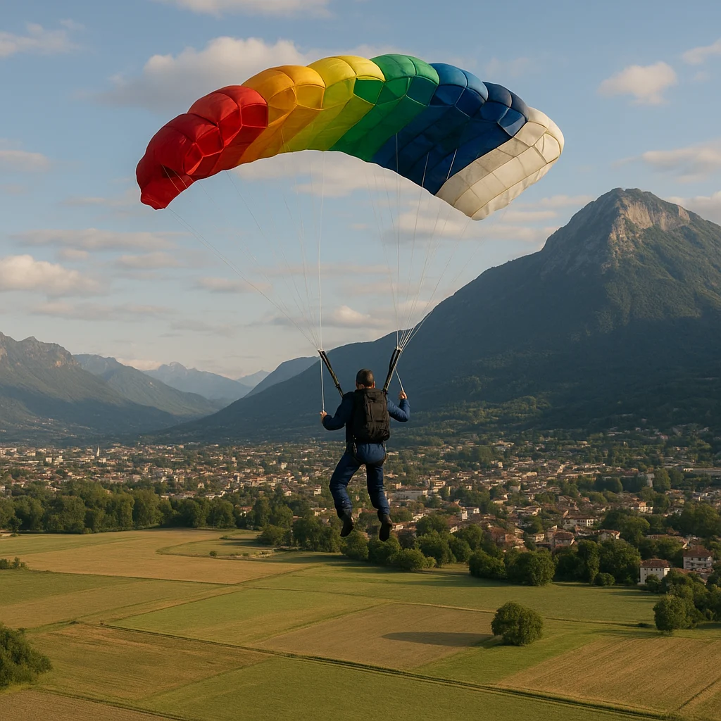 saut en parachute Chambéry