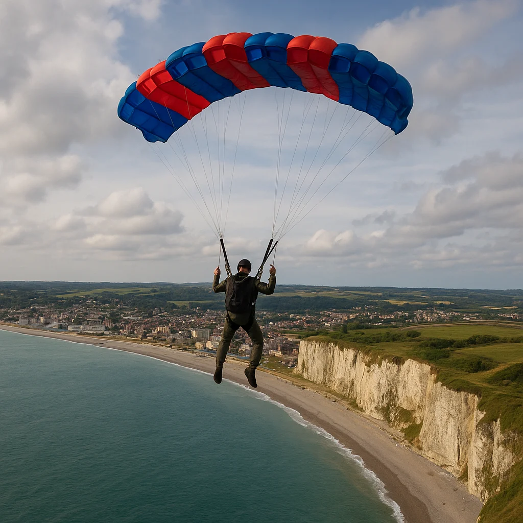 saut en parachute Dieppe