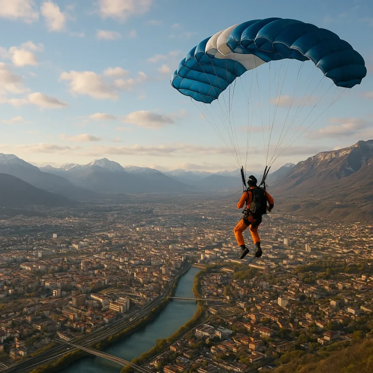 saut en parachute Grenoble
