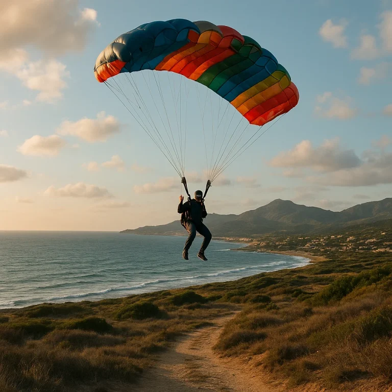 saut en parachute Lens