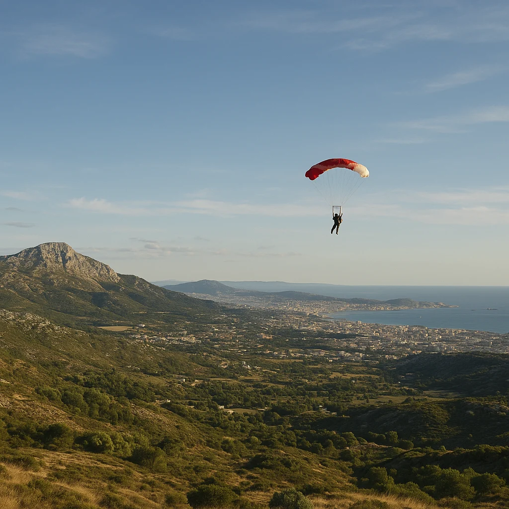 saut en parachute Marseille