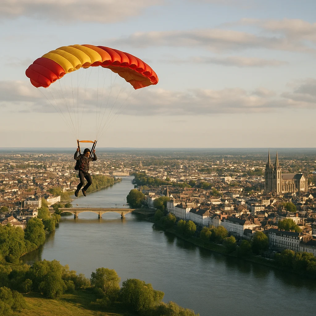 saut en parachute Nantes