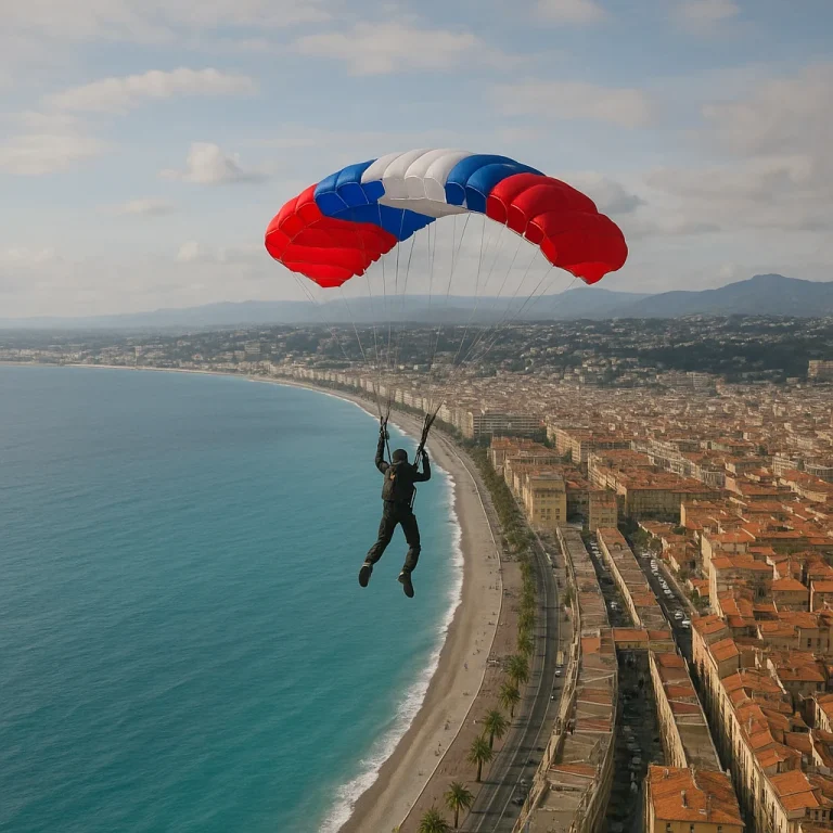 saut en parachute Nice