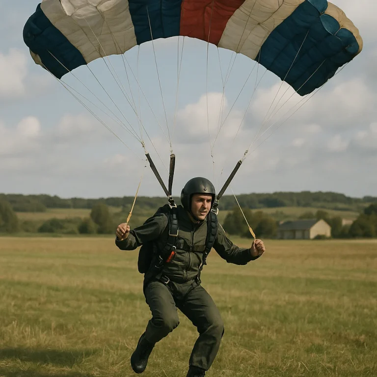 saut en parachute Normandie