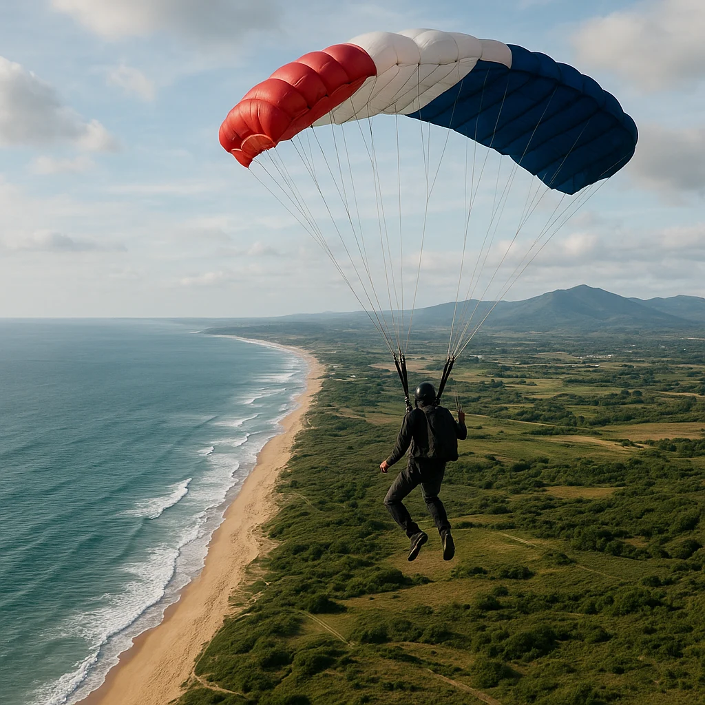 saut en parachute Nouvelle-Aquitaine