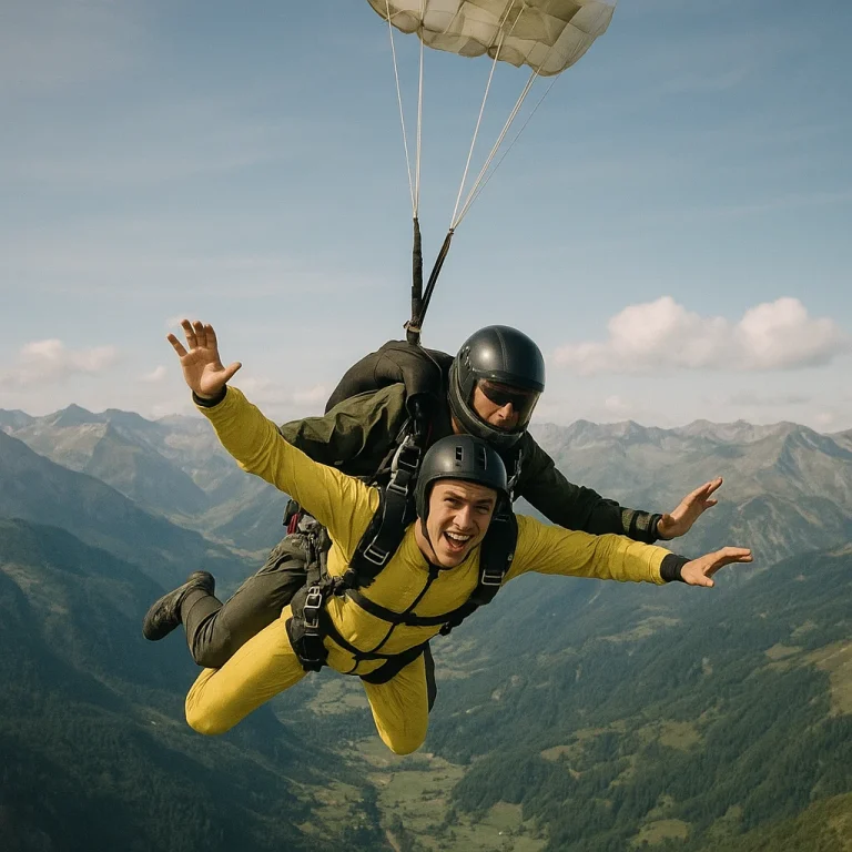 saut en parachute Pyrénées
