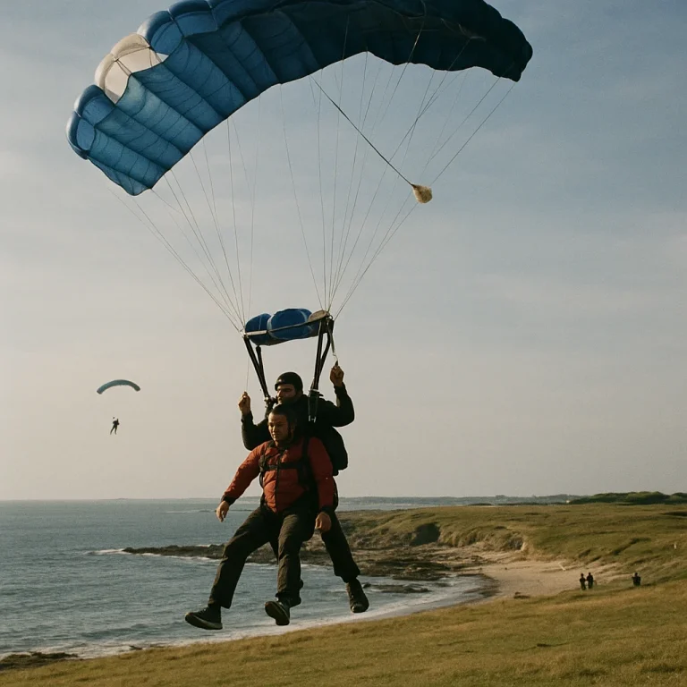 saut en parachute Quiberon