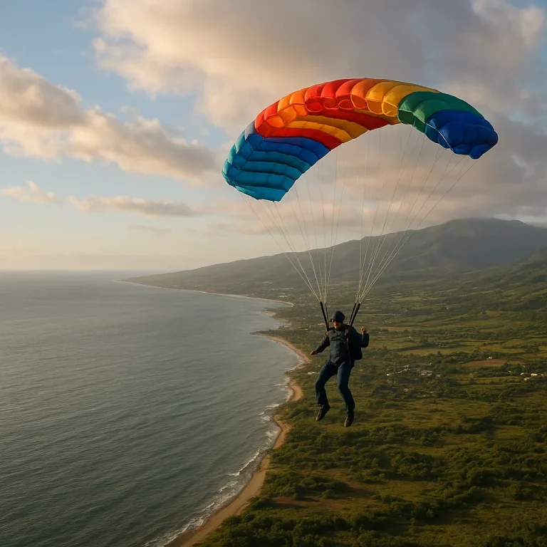 saut en parachute Réunion