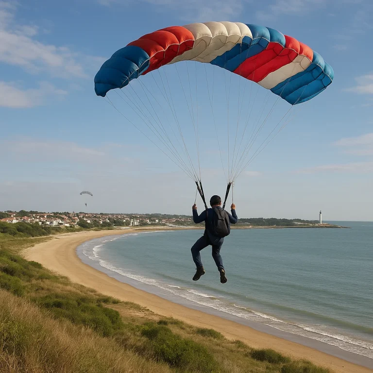 saut en parachute Royan