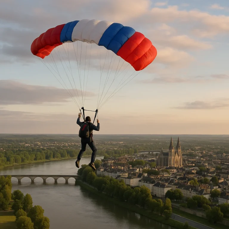 saut en parachute Tours