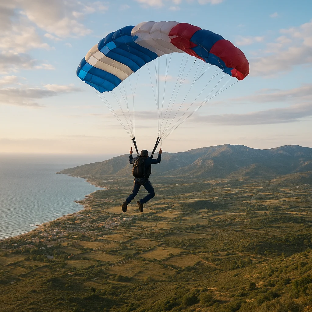 saut en parachute Var