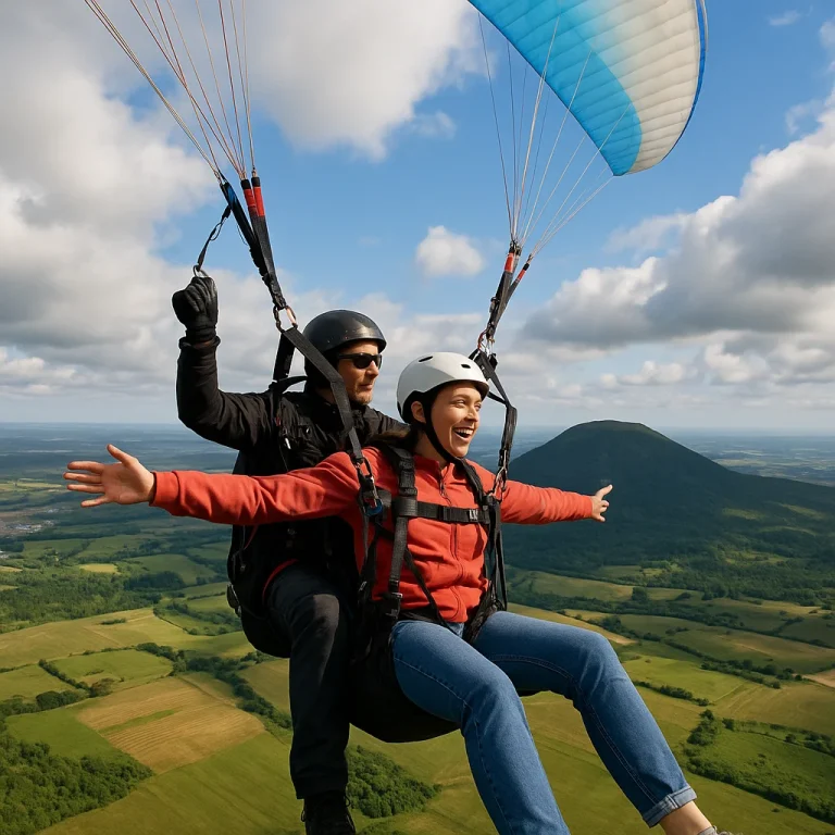 Baptême parapente Puy de Dôme