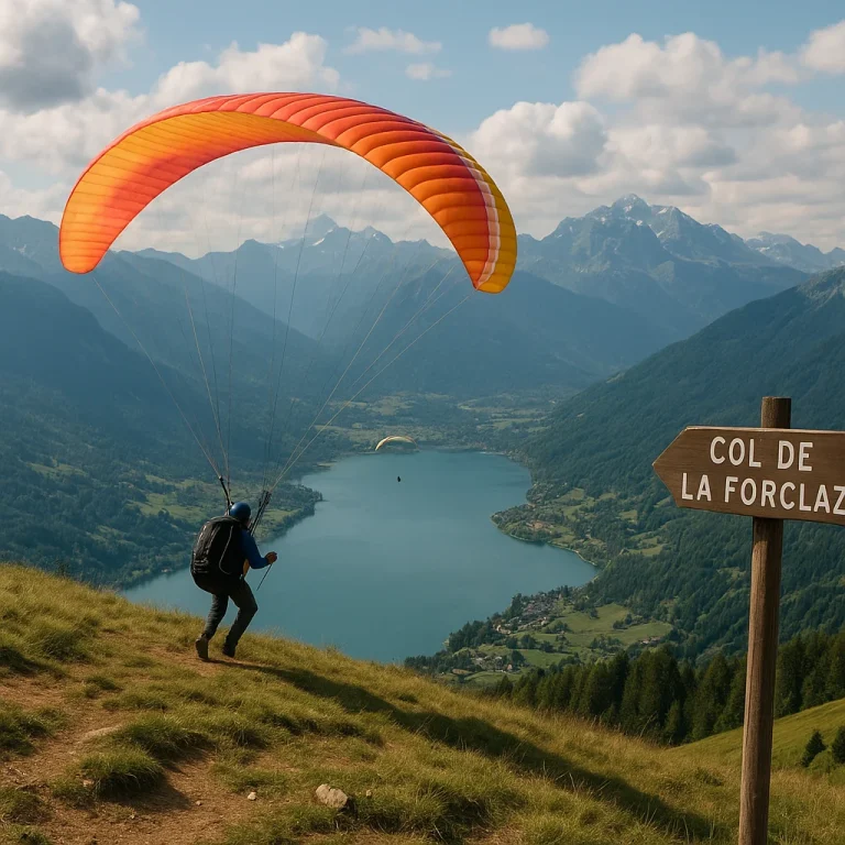 Parapente Col de la Forclaz