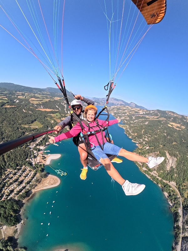 Saut Parapente Lac Serre Ponçon