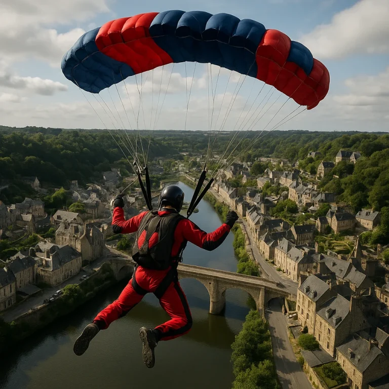 saut en parachute Dinan