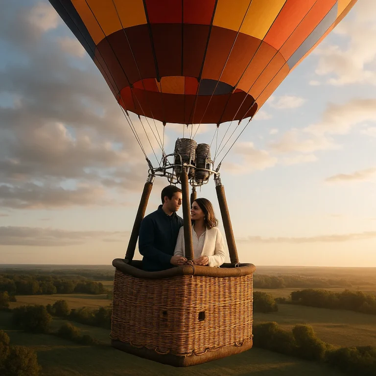 Baptême en Montgolfière