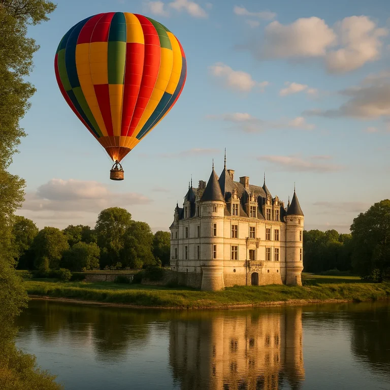 Montgolfière Château de la Loire