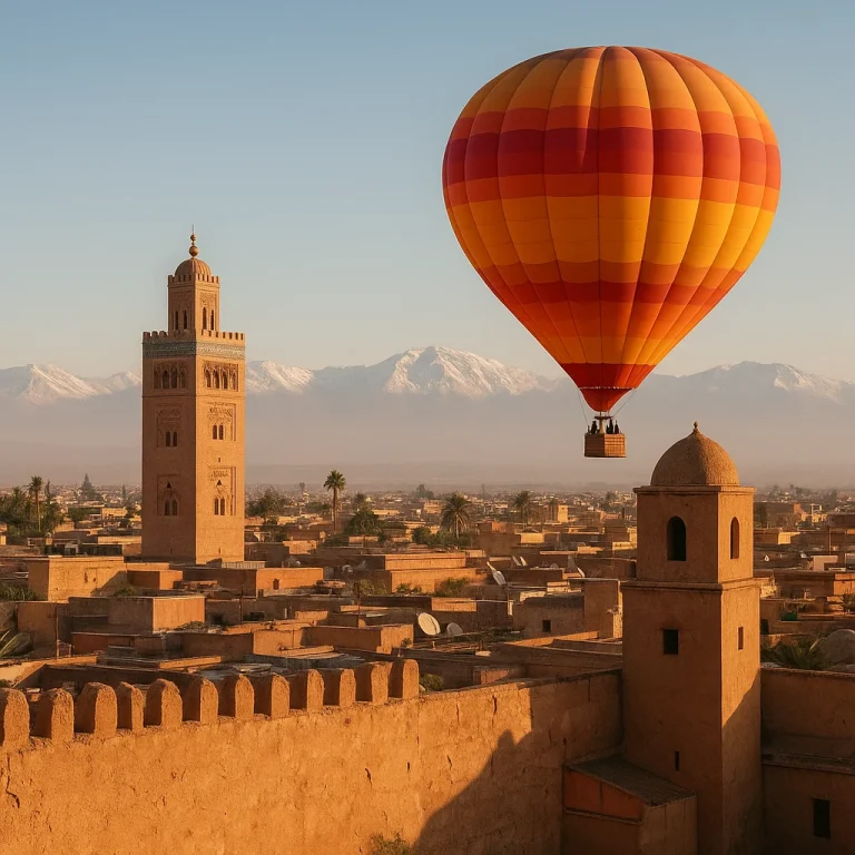 Montgolfière Marrakech