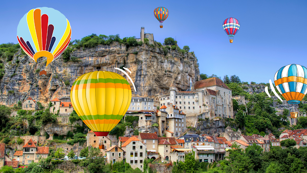 Rocamadour Aérostat