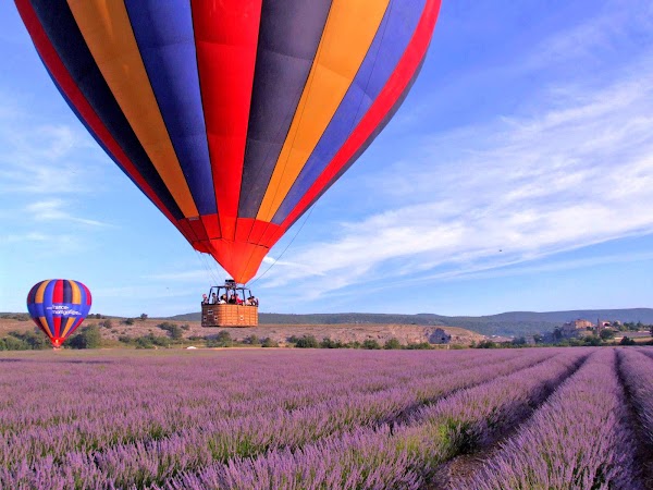 FRANCE MONTGOLFIERES - Provence - Forcalquier