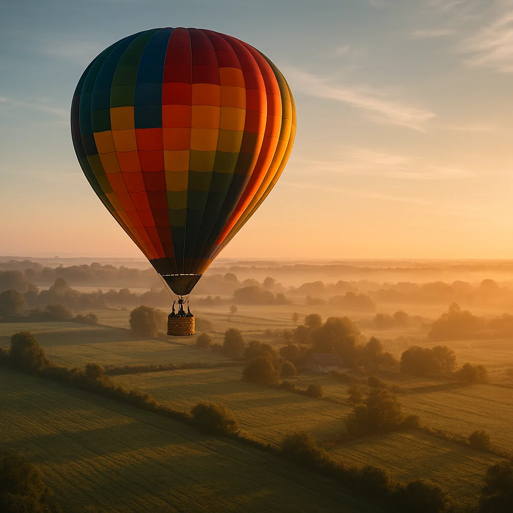 Vol montgolfière