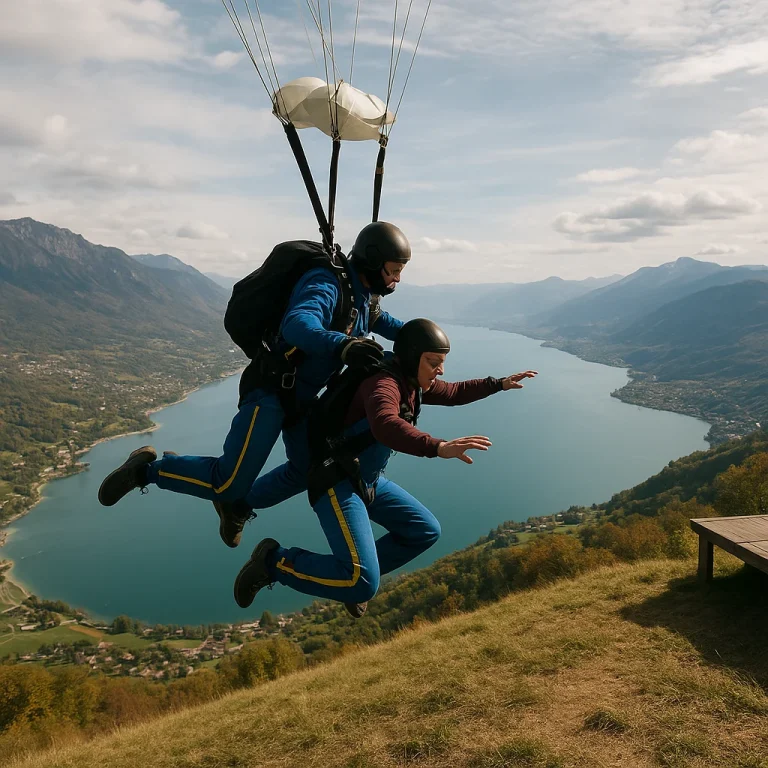 Saut en parachute Aix-les-Bains