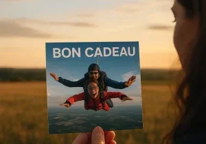 bon cadeau saut parachute